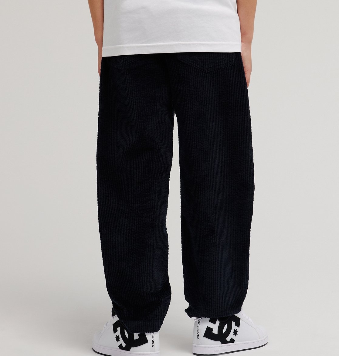 Dc Shoes Barrel Cordy Pant (Youth) - Black