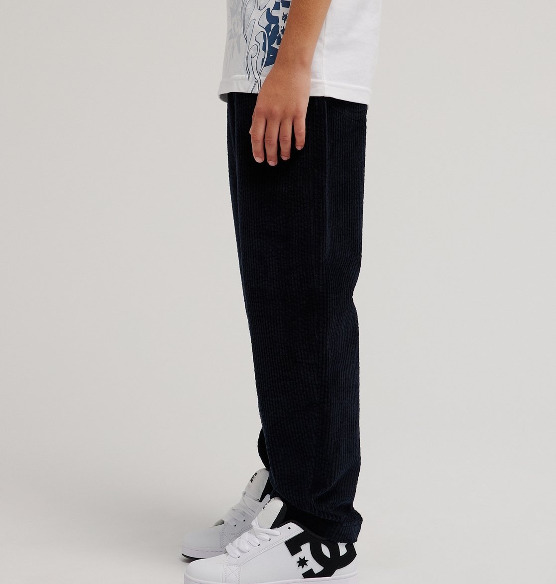 Dc Shoes Barrel Cordy Pant (Youth) - Black