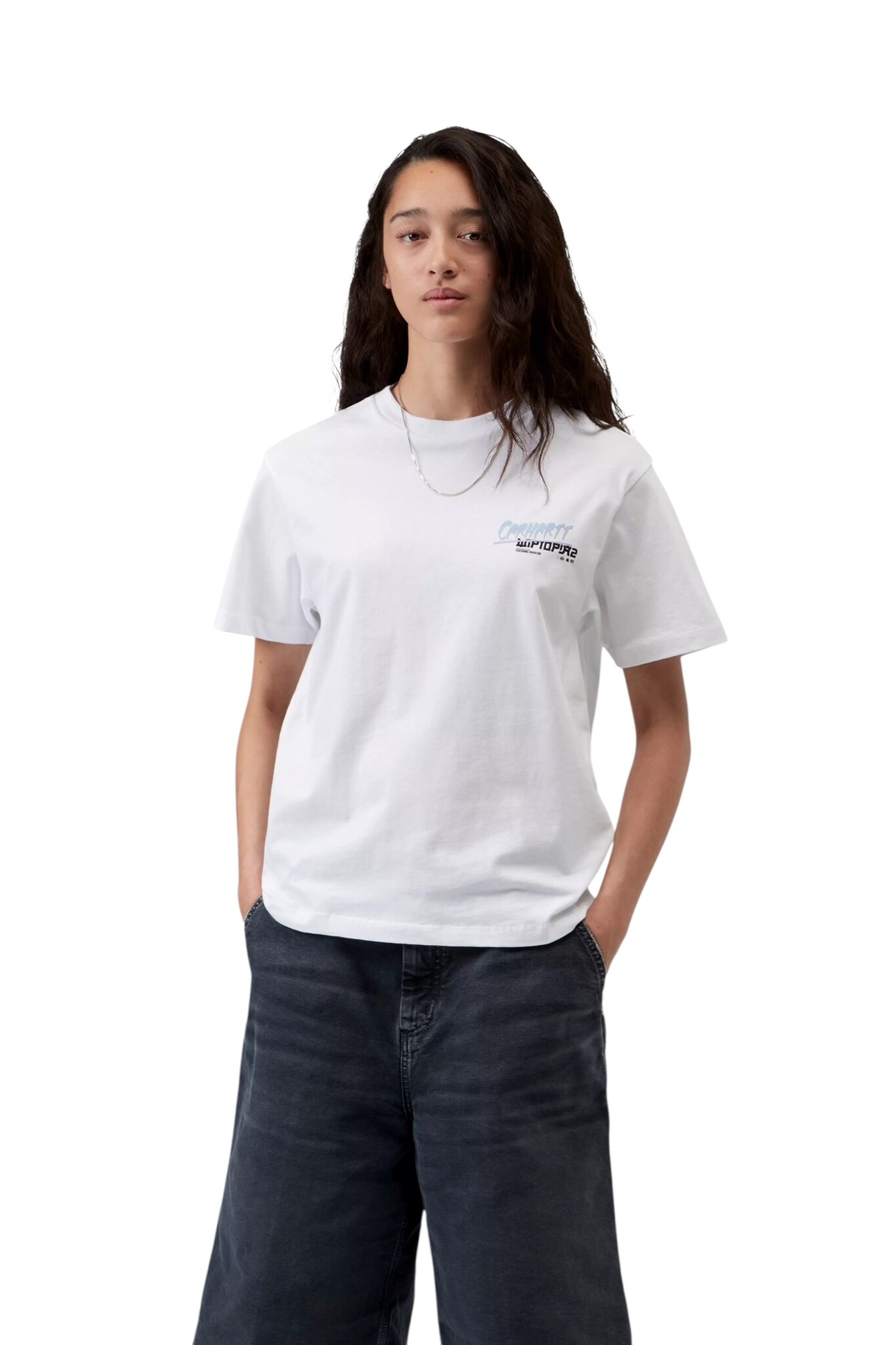 Carhartt WIP W' S/S Wiptopia II T-Shirt - White