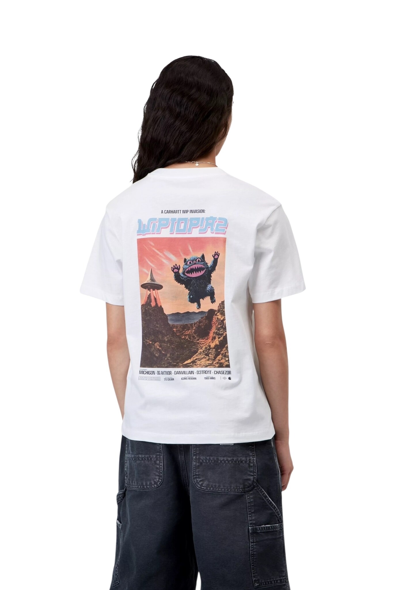 Carhartt WIP W' S/S Wiptopia II T-Shirt - White