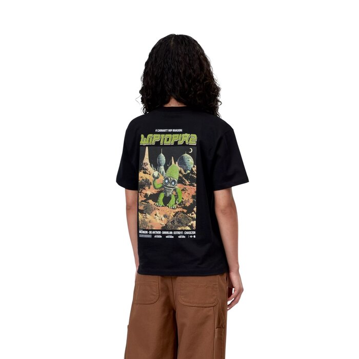 Carhartt WIP W' S/S Wiptopia  II T-Shirt - Black