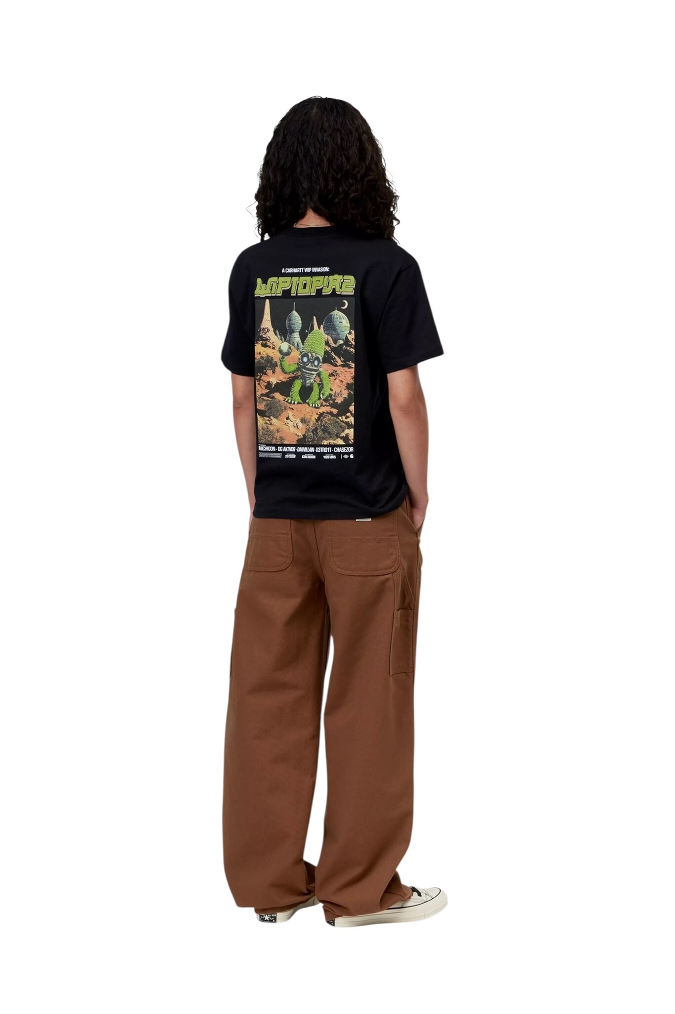 Carhartt WIP W' S/S Wiptopia  II T-Shirt - Black