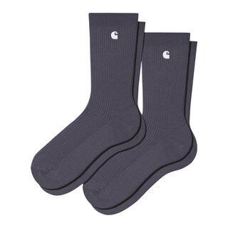 Carhartt WIP Madison Pack Socks - Shady Purple
