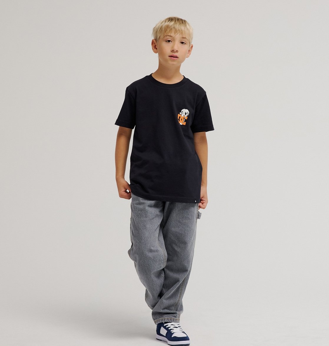 Dc Shoes DC Shoes Cartoonjaws Youth T-Shirt - Black