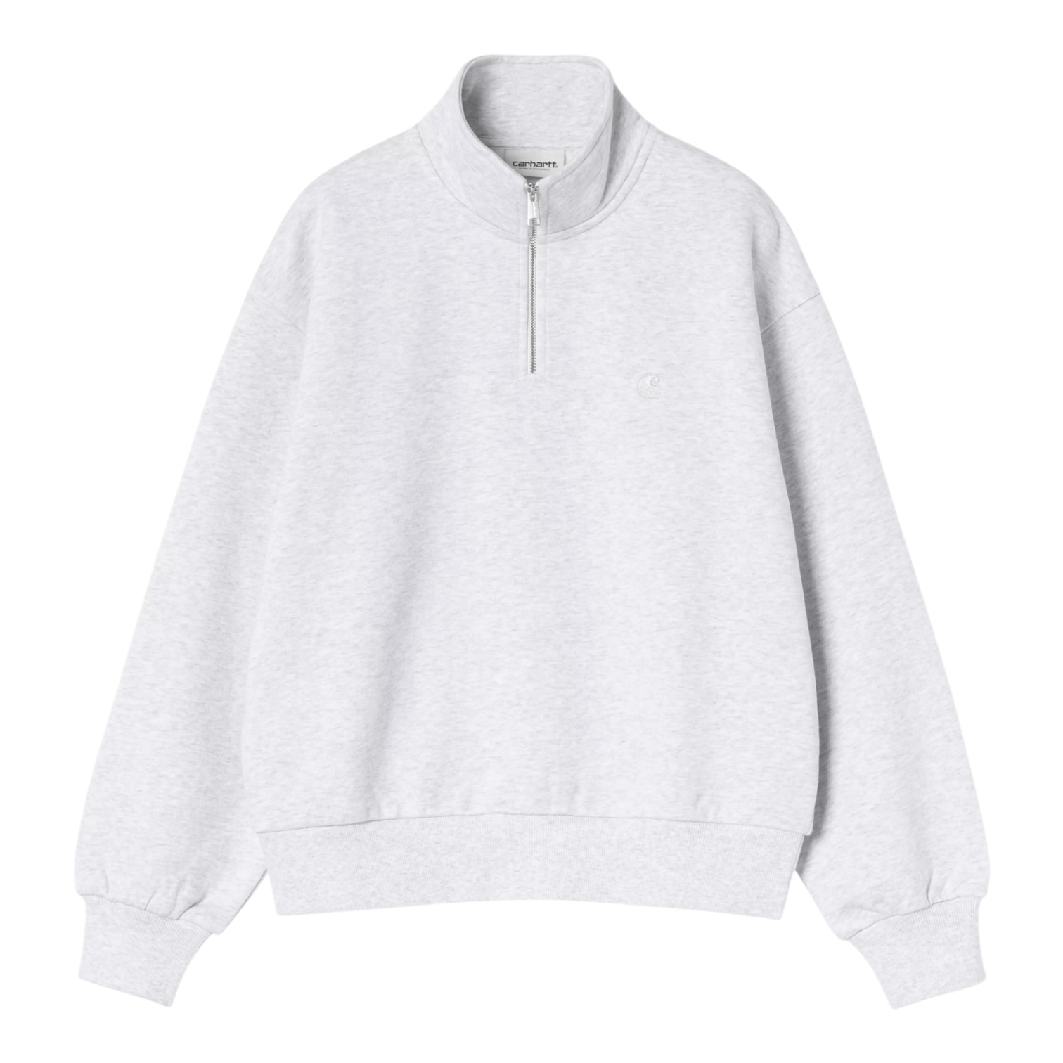 Carhartt WIP W' Casey High Neck Sweat - Ash Heather/Silver