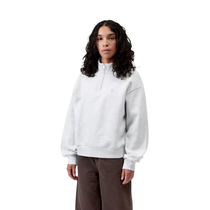 Carhartt WIP W' Casey High Neck Sweat - Ash Heather/Silver