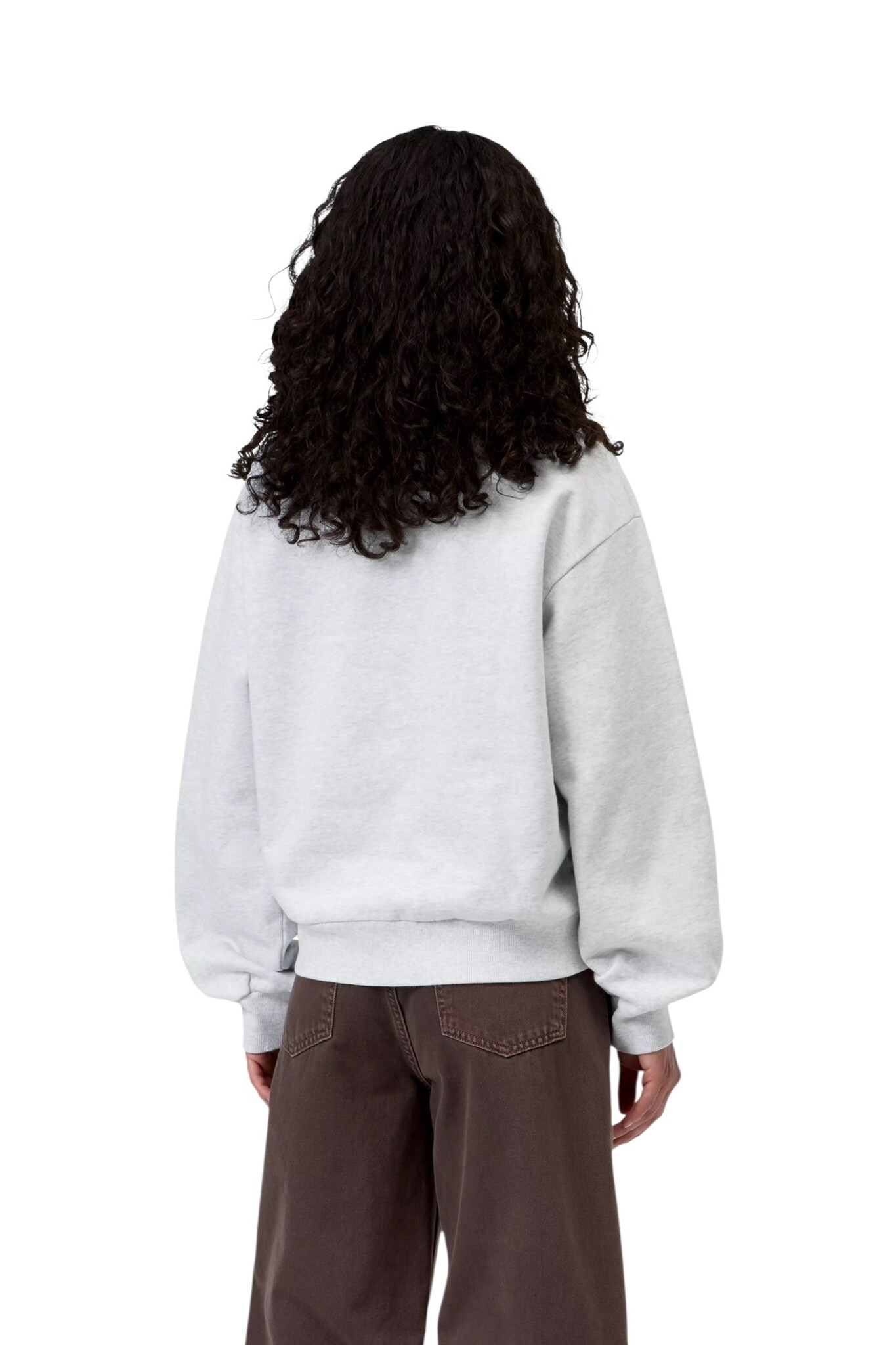 Carhartt WIP W' Casey High Neck Sweat - Ash Heather/Silver