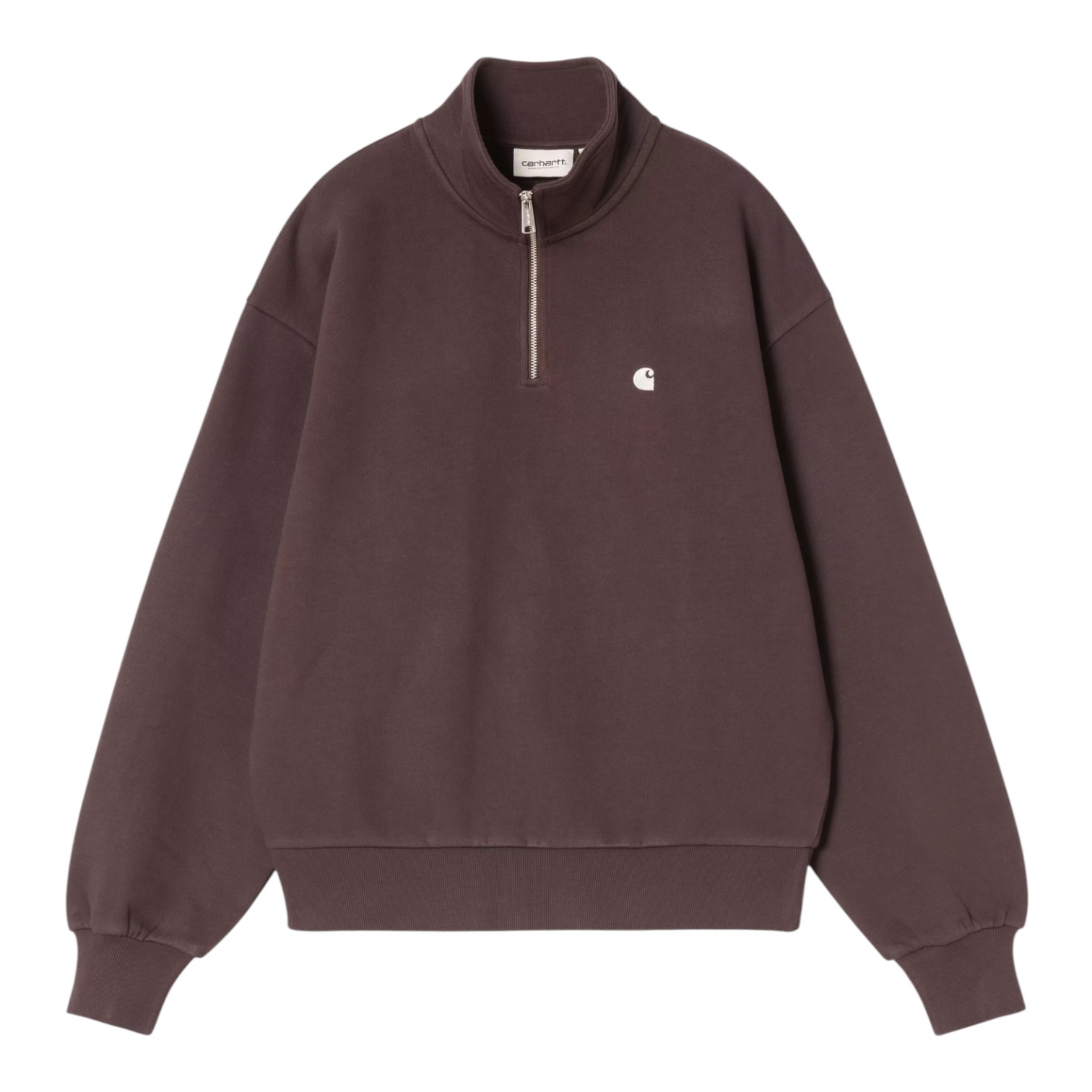 Carhartt WIP W' Casey High Neck Sweat - Palisander/Silver