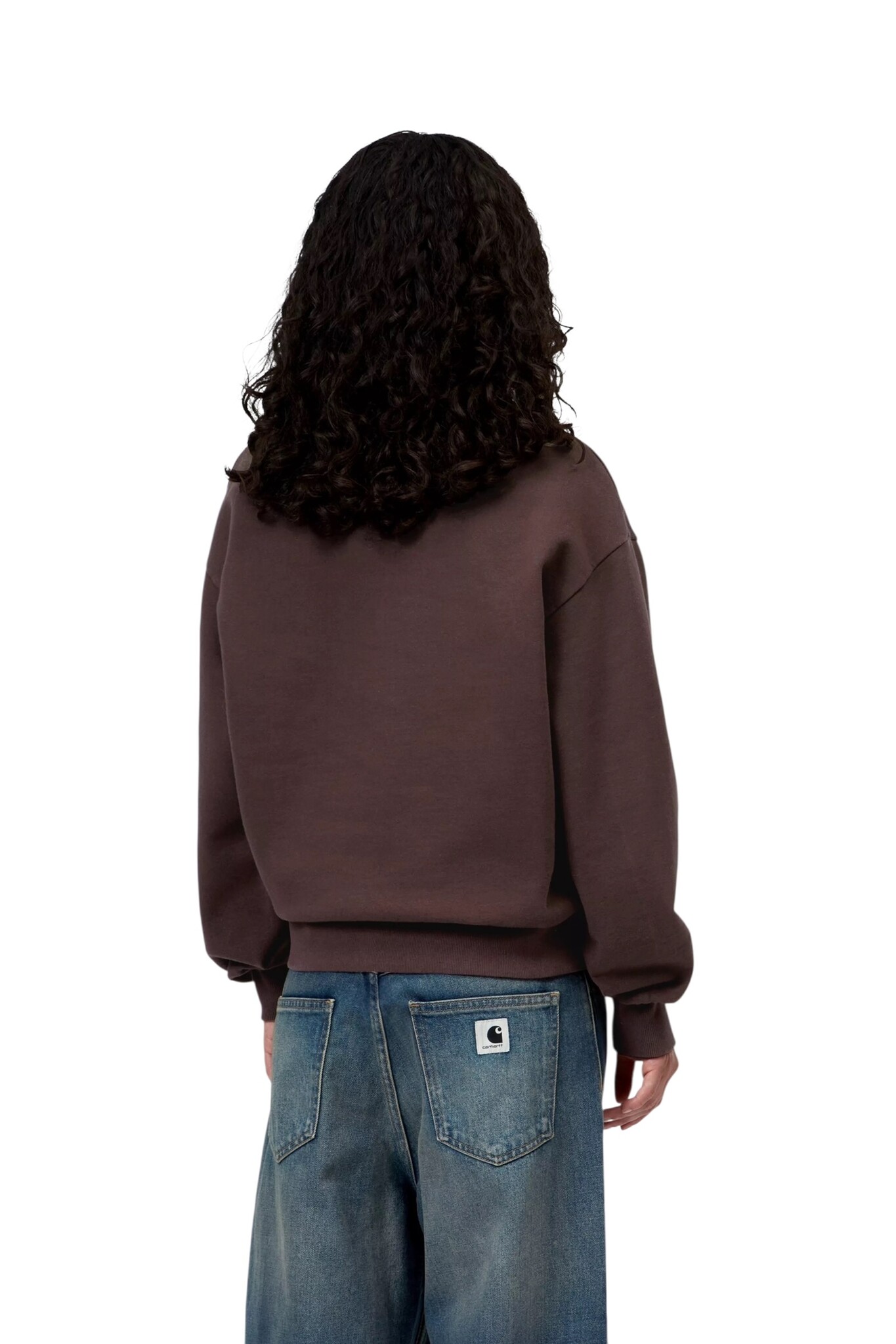 Carhartt WIP W' Casey High Neck Sweat - Palisander/Silver