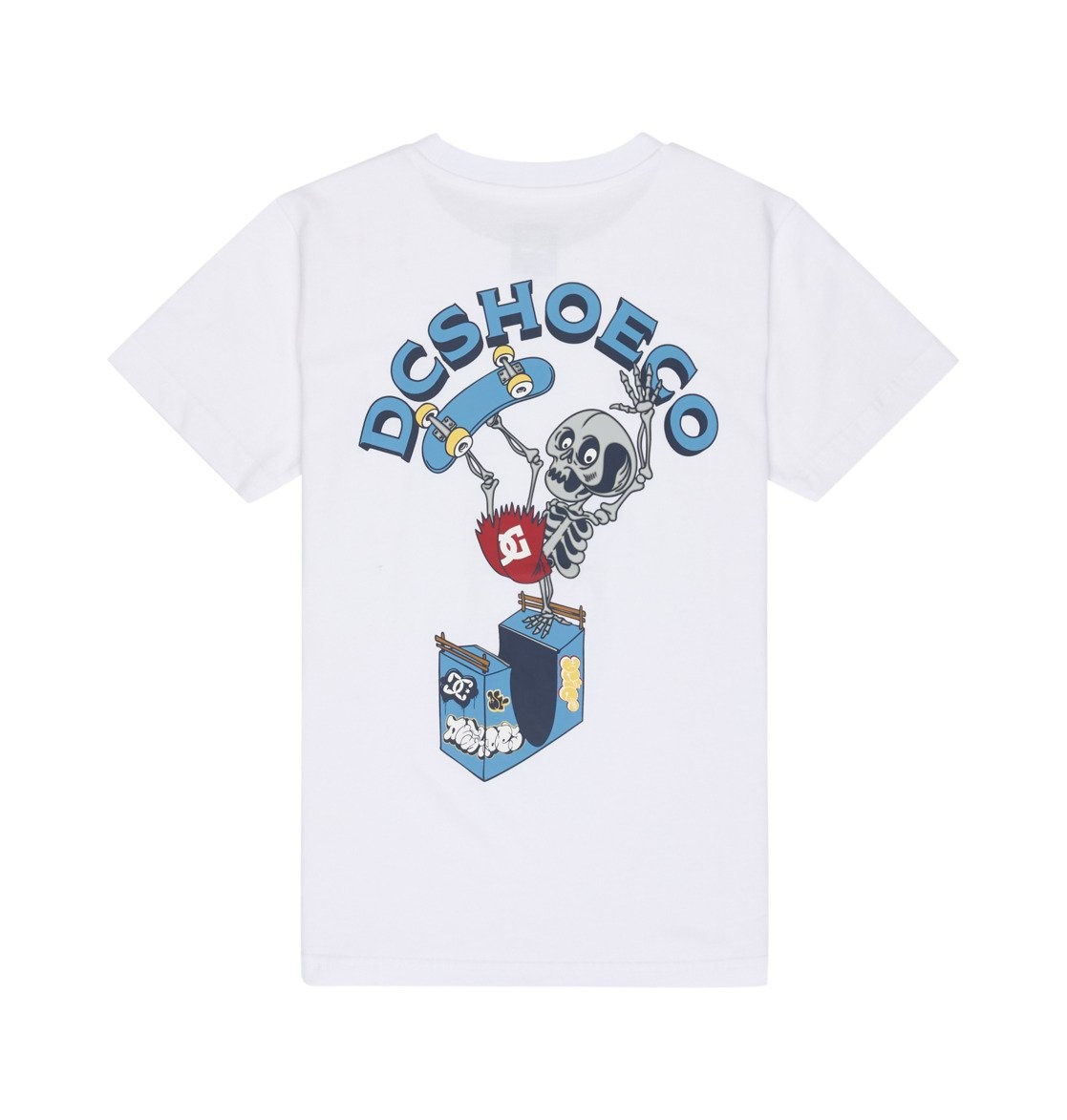 Dc Shoes S/S Handplant Youth T-Shirt - White