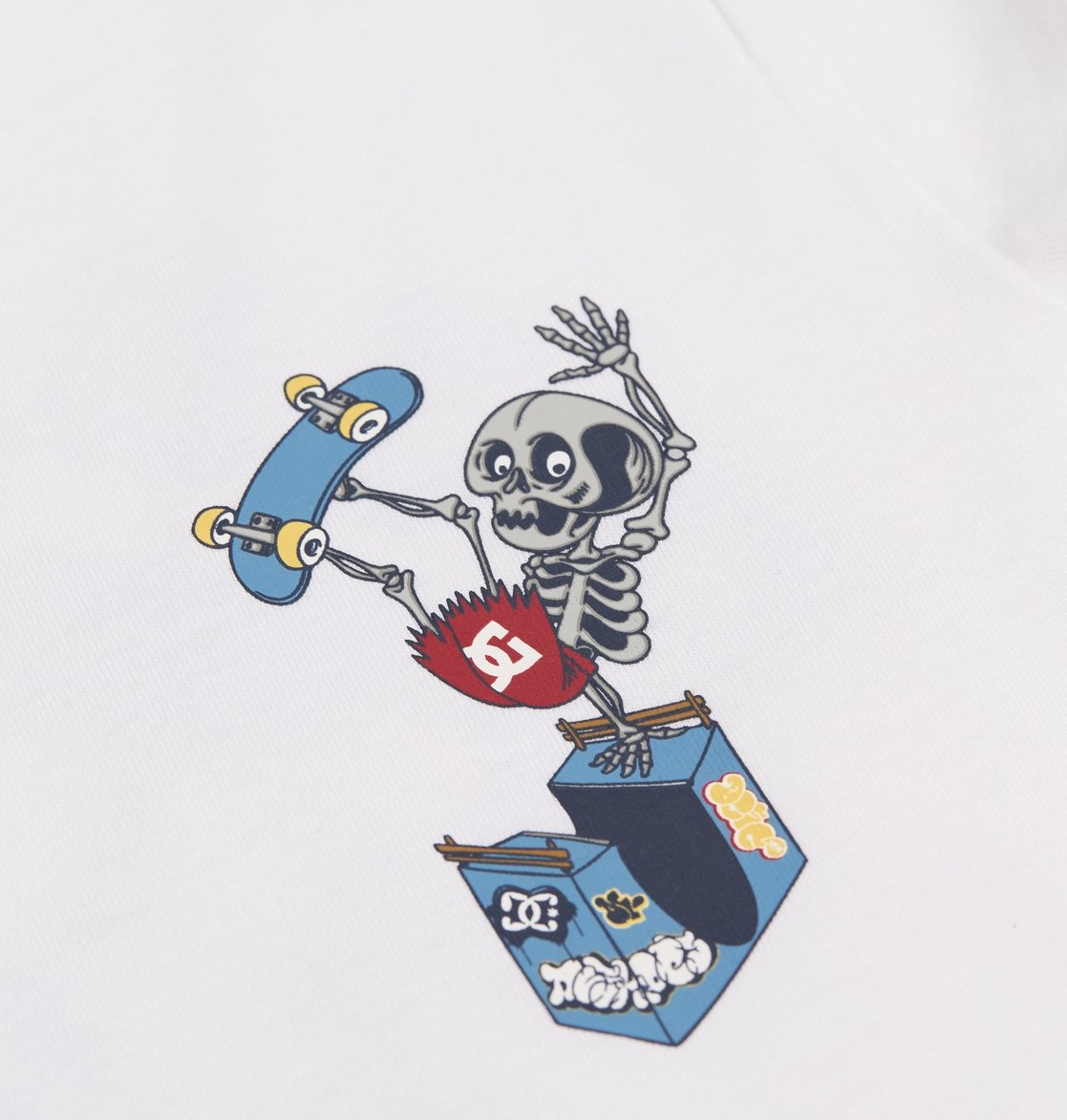 Dc Shoes S/S Handplant Youth T-Shirt - White