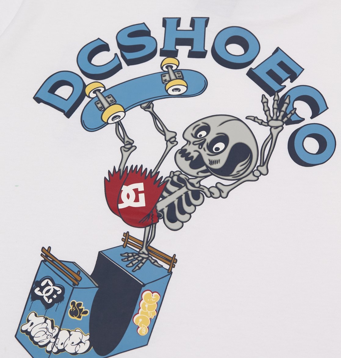 Dc Shoes S/S Handplant Youth T-Shirt - White