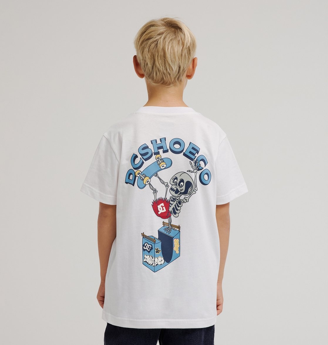 Dc Shoes S/S Handplant Youth T-Shirt - White