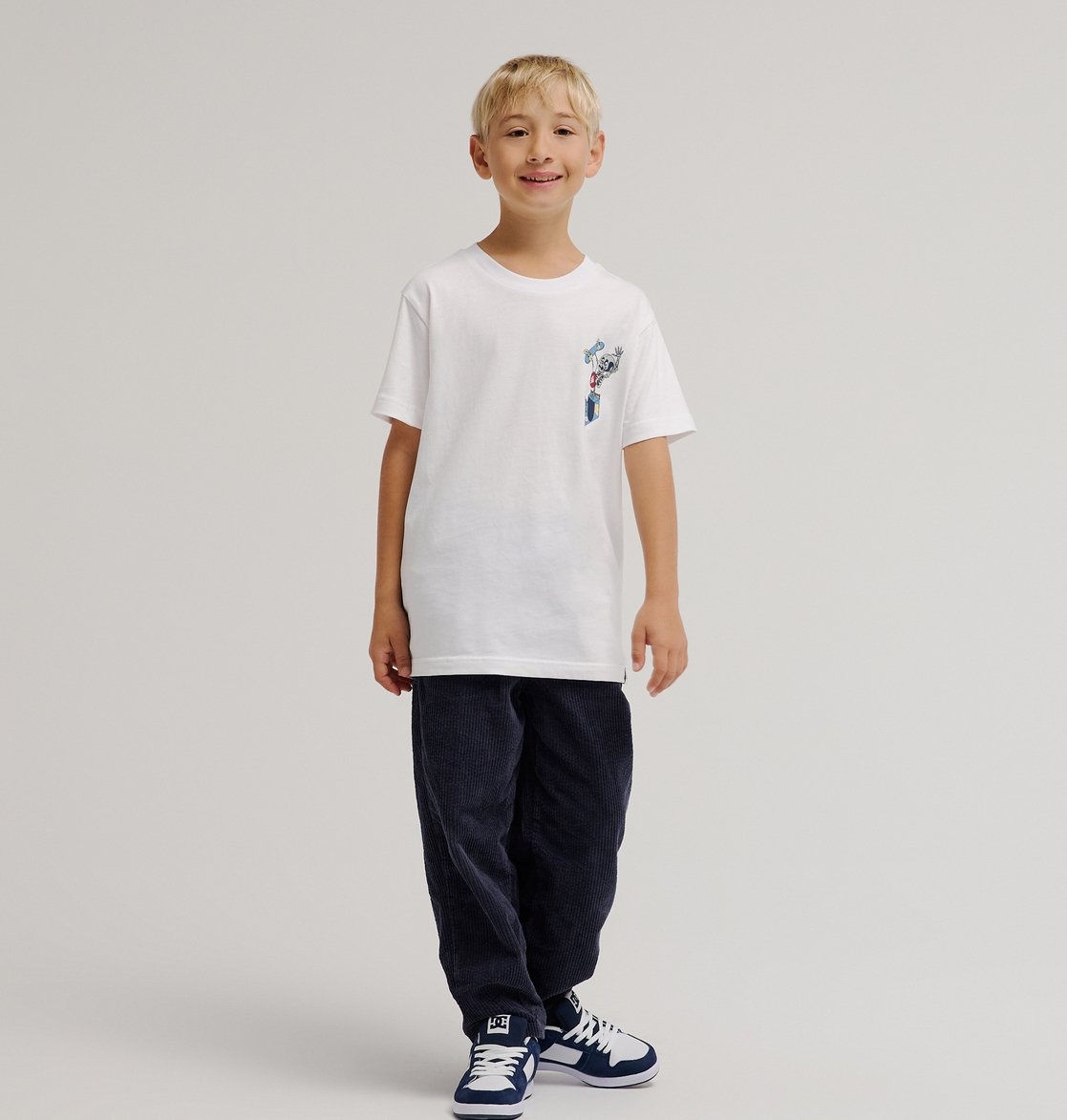 Dc Shoes S/S Handplant Youth T-Shirt - White