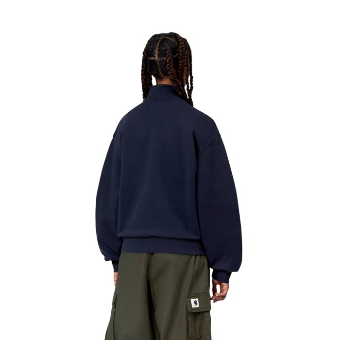 Carhartt WIP W' Casey High Neck Sweat - Dark Navy/Silver