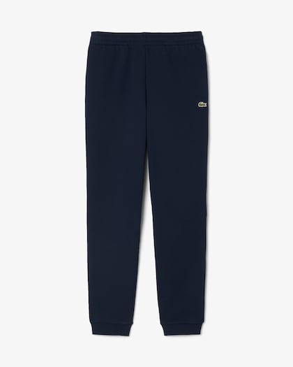 Lacoste Pantalon de Survêtement Molleton Tapered Fit - Bleu Marine