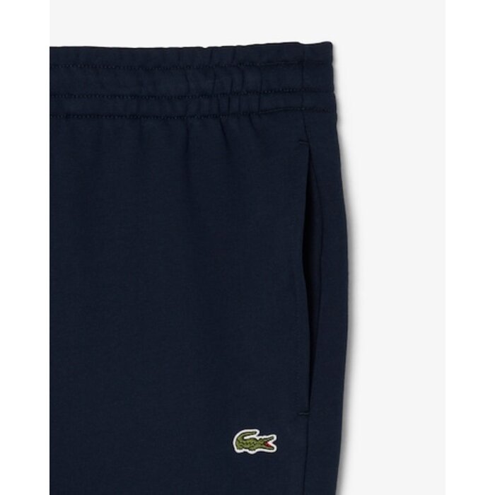 Lacoste Pantalon de Survêtement Molleton Tapered Fit - Bleu Marine