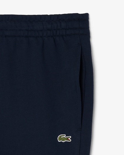 Lacoste Pantalon de Survêtement Molleton Tapered Fit - Bleu Marine