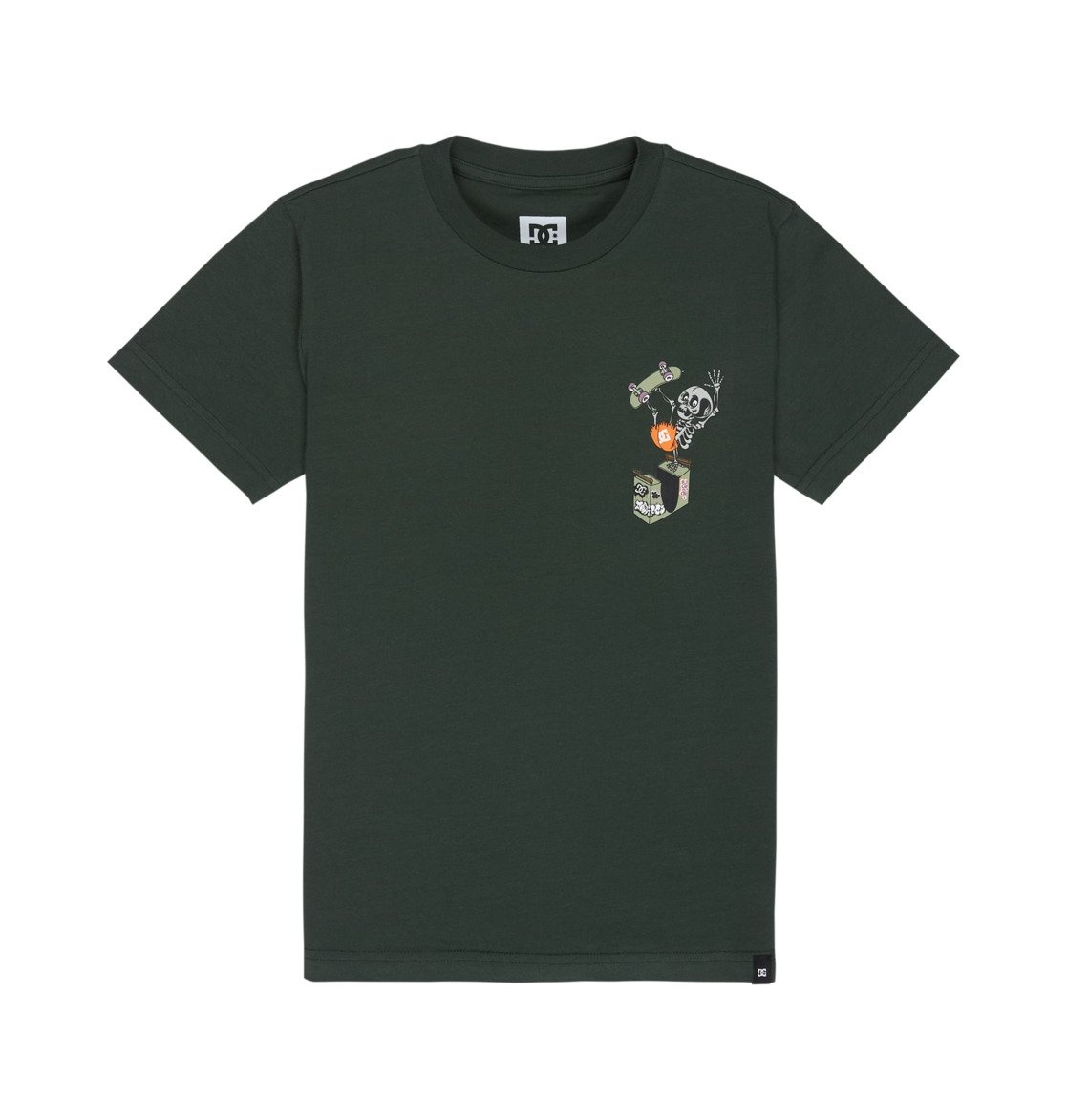 Dc Shoes S/S Handplant T-Shirt (Youth) - Green