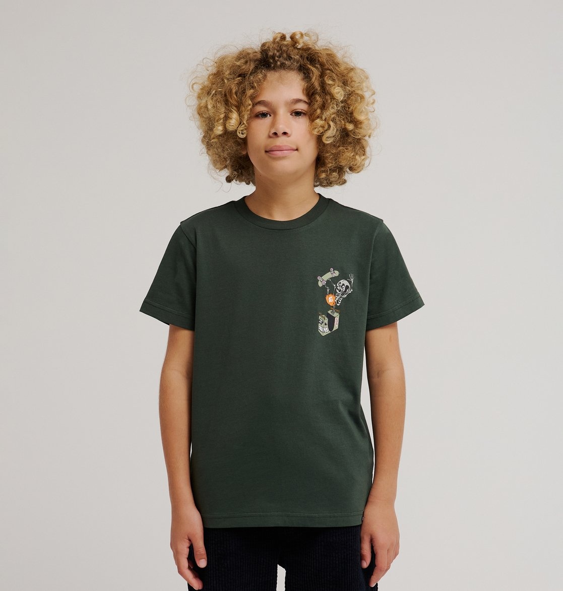 Dc Shoes S/S Handplant T-Shirt (Youth) - Green
