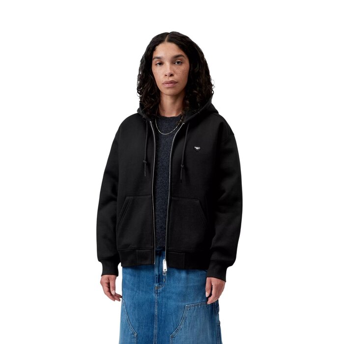 Carhartt WIP W' HD Small Heart Patch Jacket - Black/Black