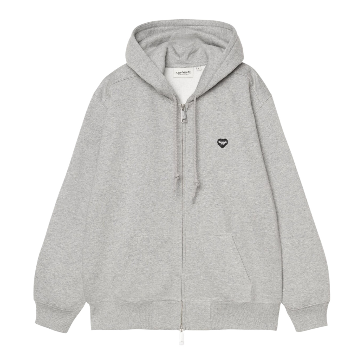 Carhartt WIP W' HD Small Heart Patch Jacket - Grey Heather/Black