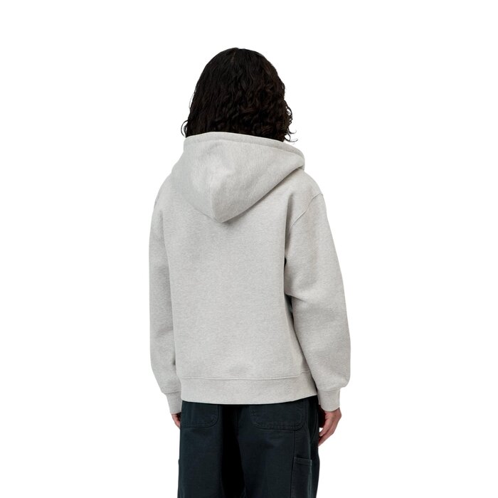 Carhartt WIP W' HD Small Heart Patch Jacket - Grey Heather/Black