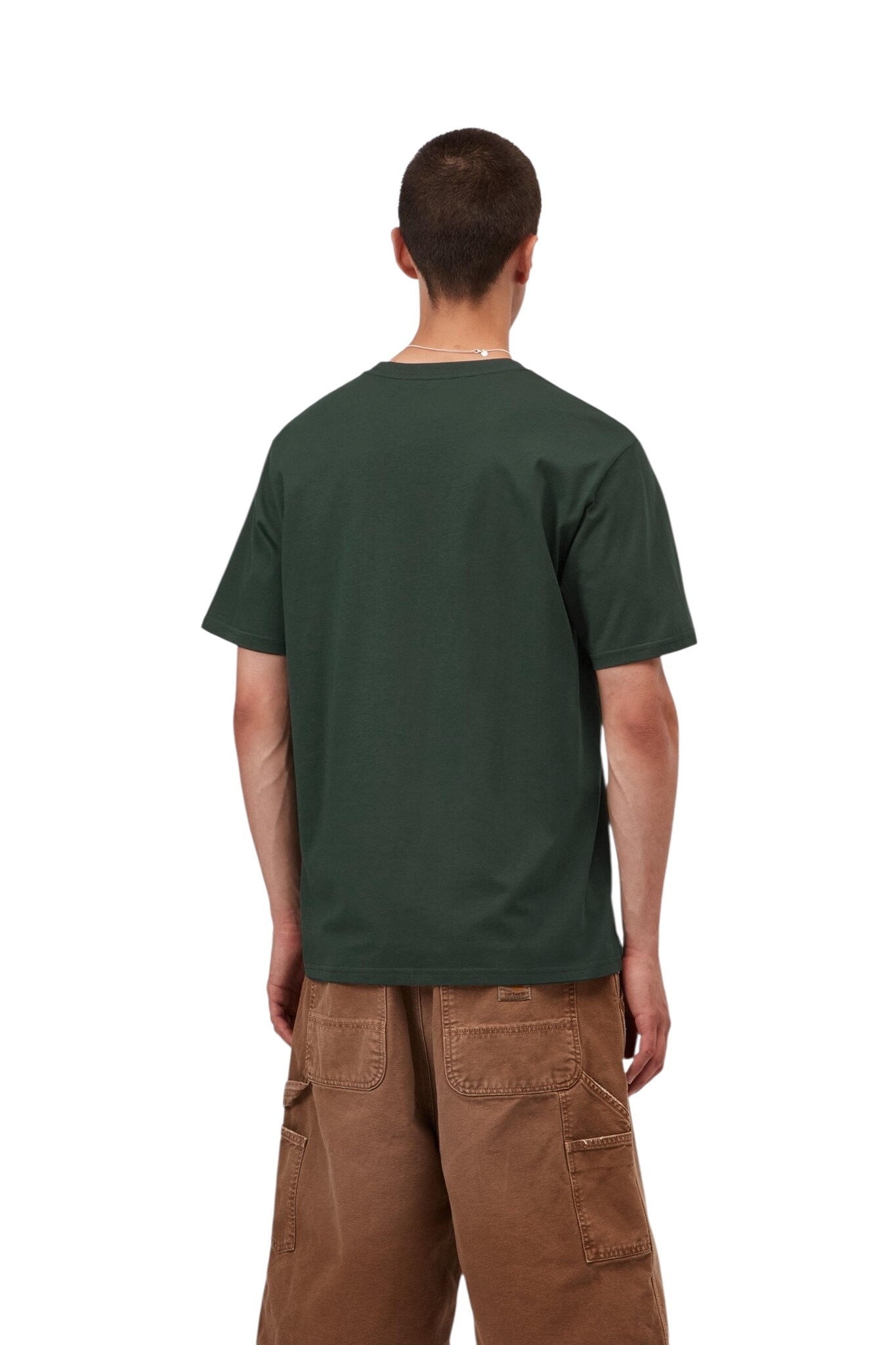 Carhartt WIP S/S Pocket T-Shirt - Dark Scarab