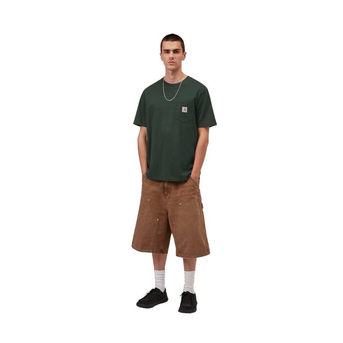 Carhartt WIP S/S Pocket T-Shirt - Dark Scarab