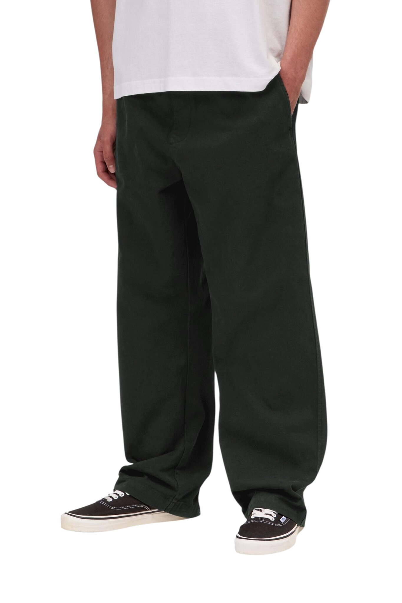 Carhartt WIP Floyde Pant - Raven (Garment Dyed)