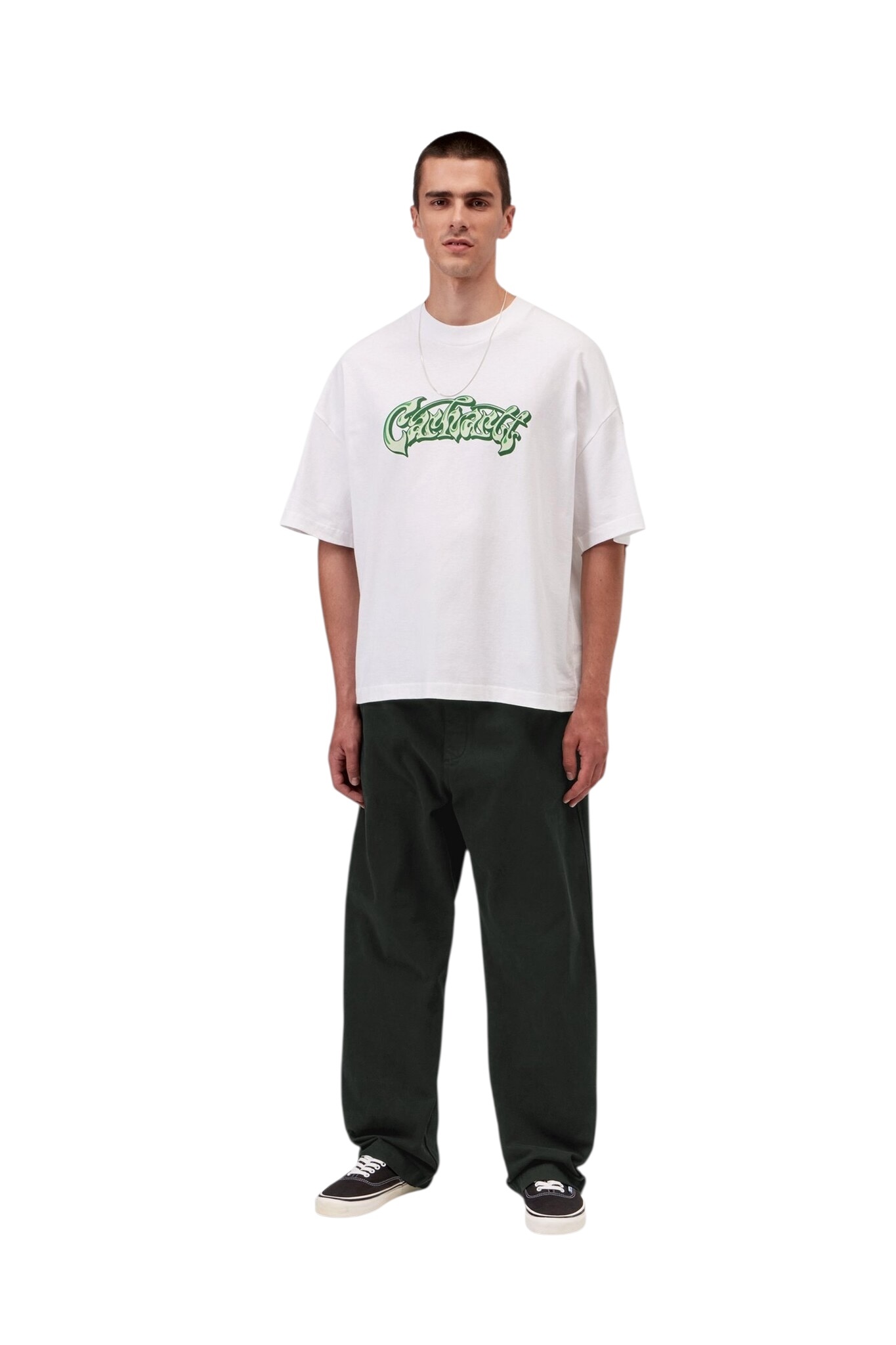Carhartt WIP Floyde Pant - Raven (Garment Dyed)