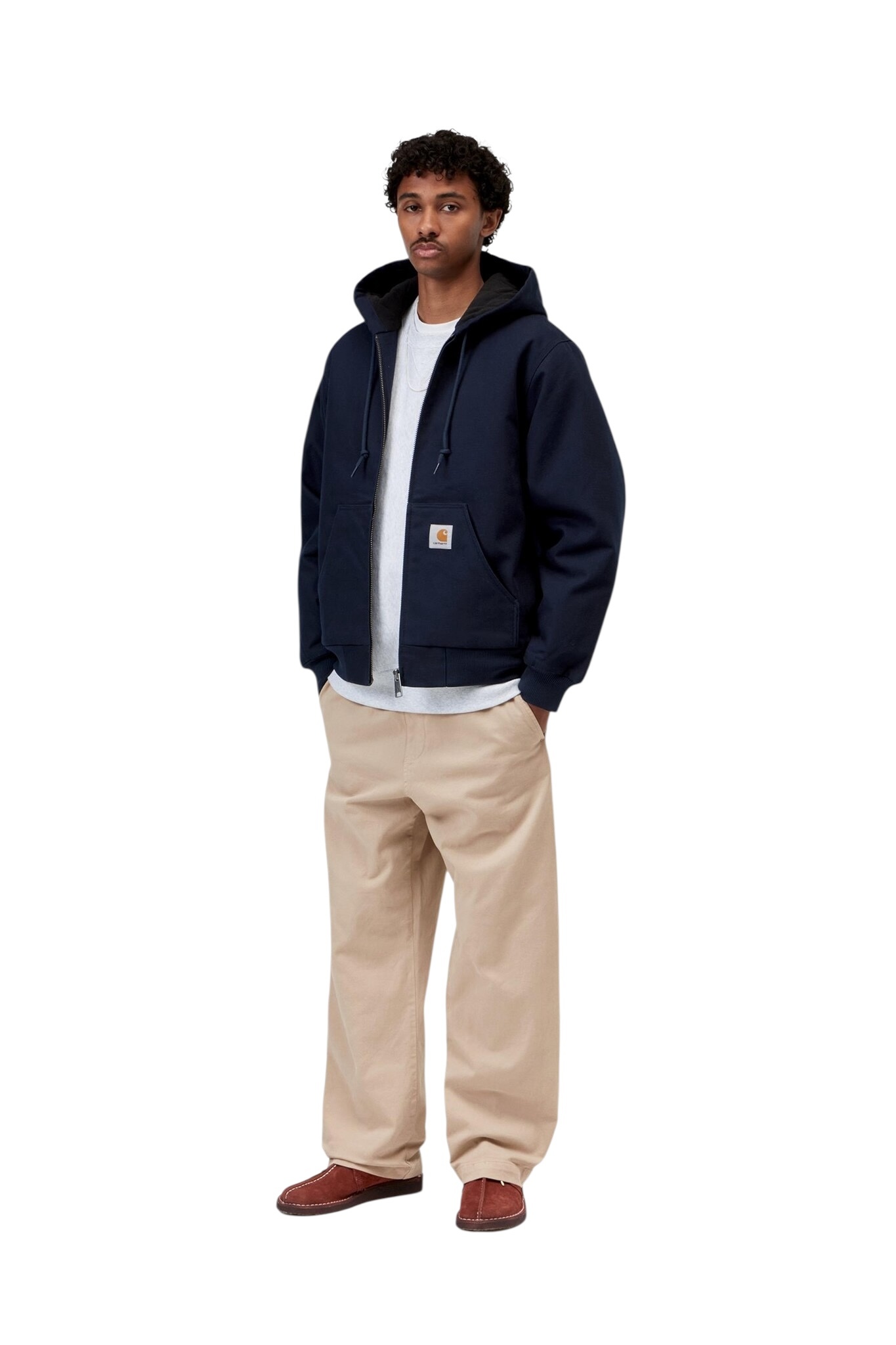 Carhartt WIP Floyde Pant - Wall (Garment Dyed)