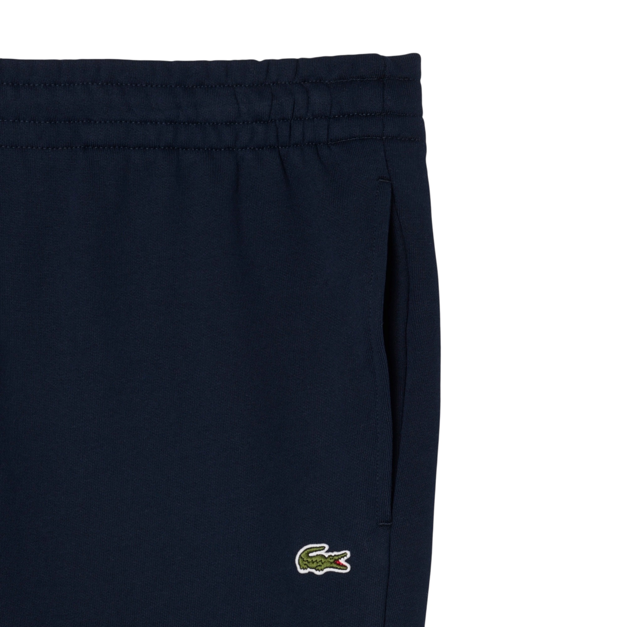 Lacoste Pantalon de Survêtement Molleton Tapered Fit - Bleu Marine