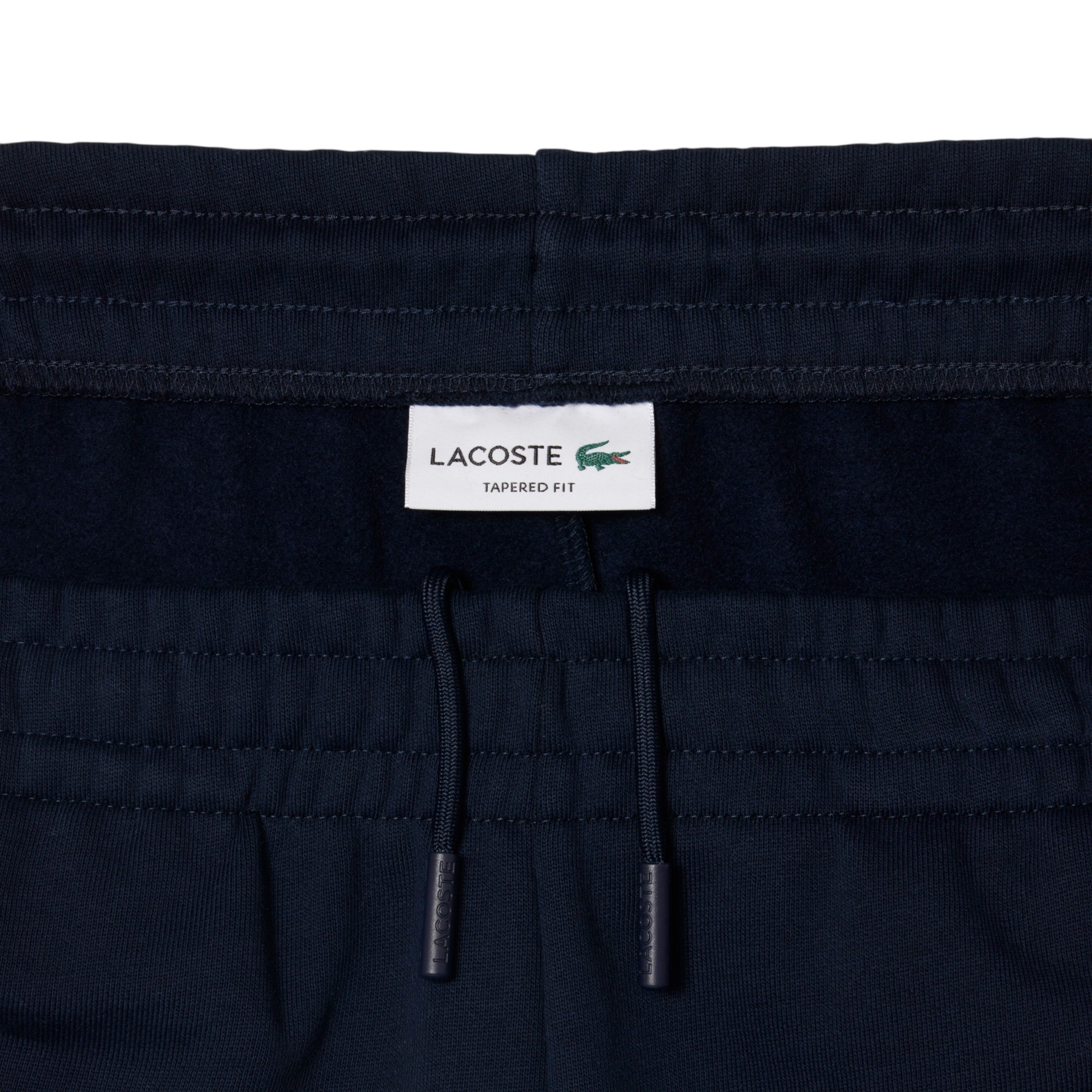 Lacoste Pantalon de Survêtement Molleton Tapered Fit - Bleu Marine
