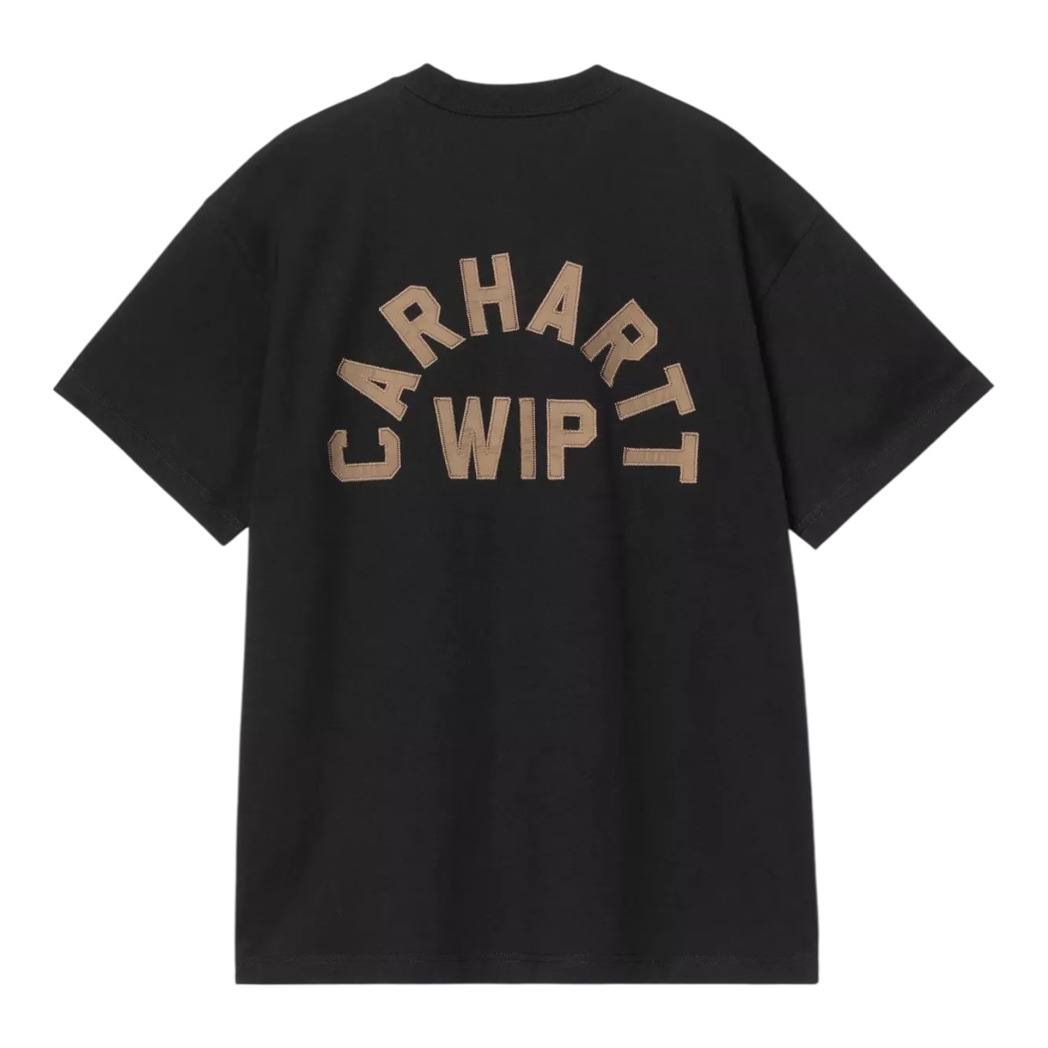 Carhartt WIP S/S Arch Script T-Shirt - Black/Wip H Brown