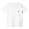 W' S/S Pocket T-shirt - White
