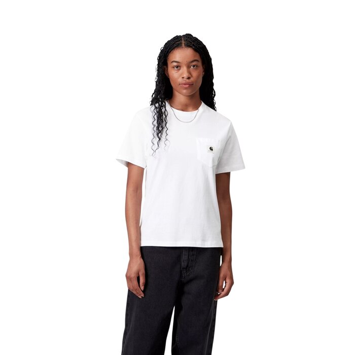 Carhartt WIP W' S/S Pocket T-shirt - White