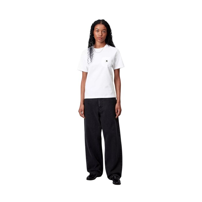 Carhartt WIP W' S/S Pocket T-shirt - White