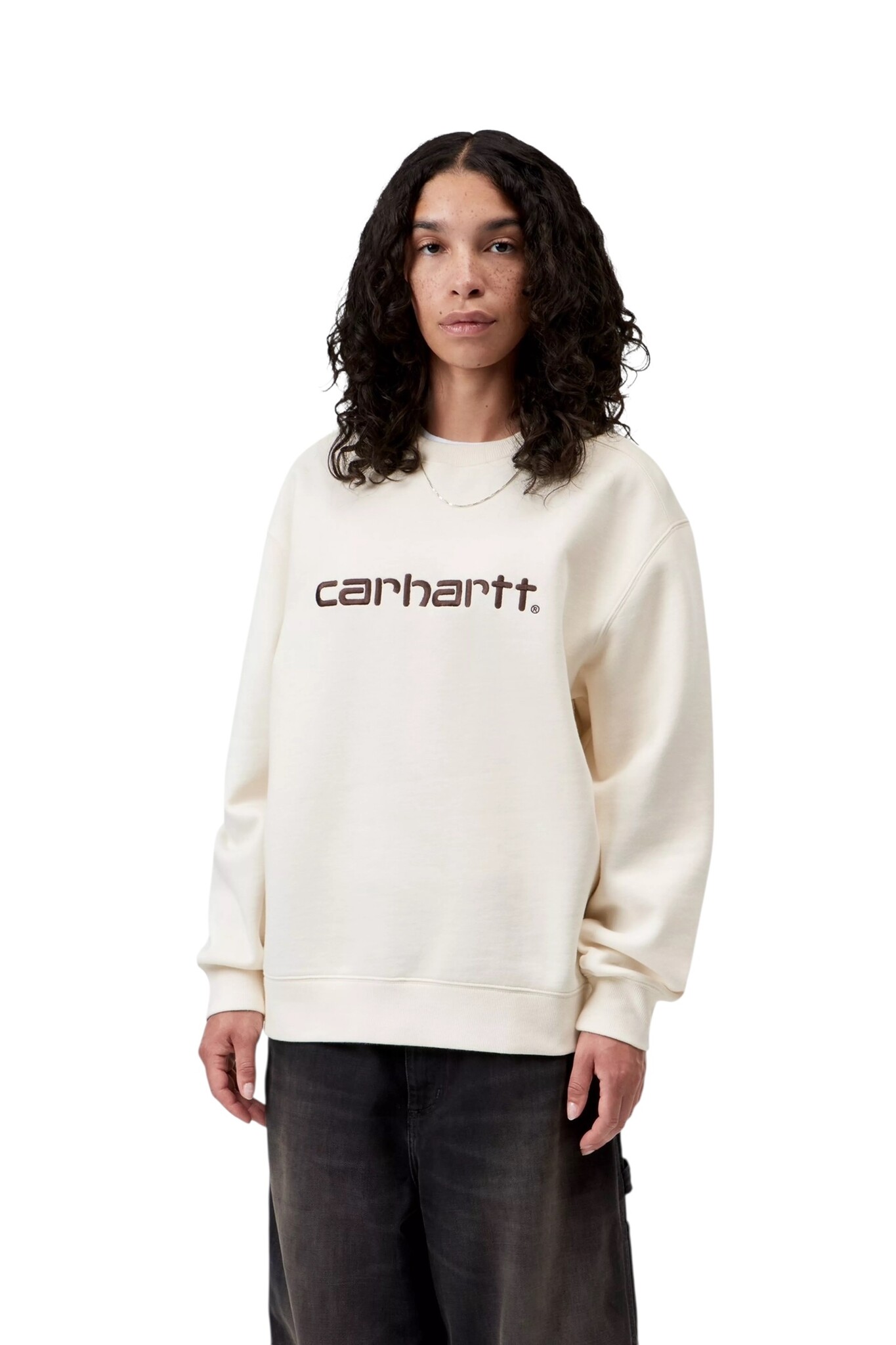 Carhartt WIP W' Carhartt Sweat - Wax/Palisander