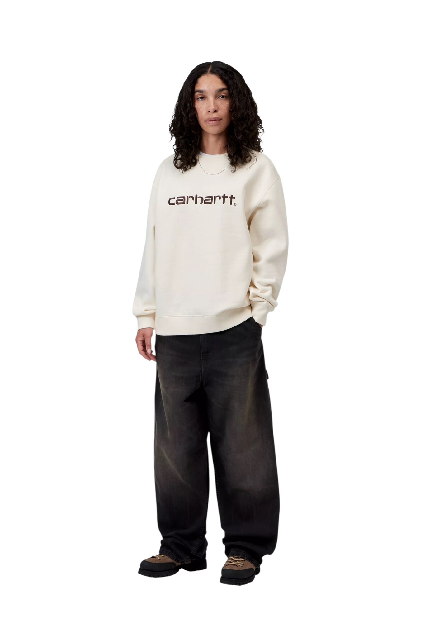 Carhartt WIP W' Carhartt Sweat - Wax/Palisander