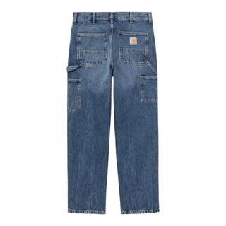 Carhartt WIP Single Knee Pant - Blue Marble Used Wash