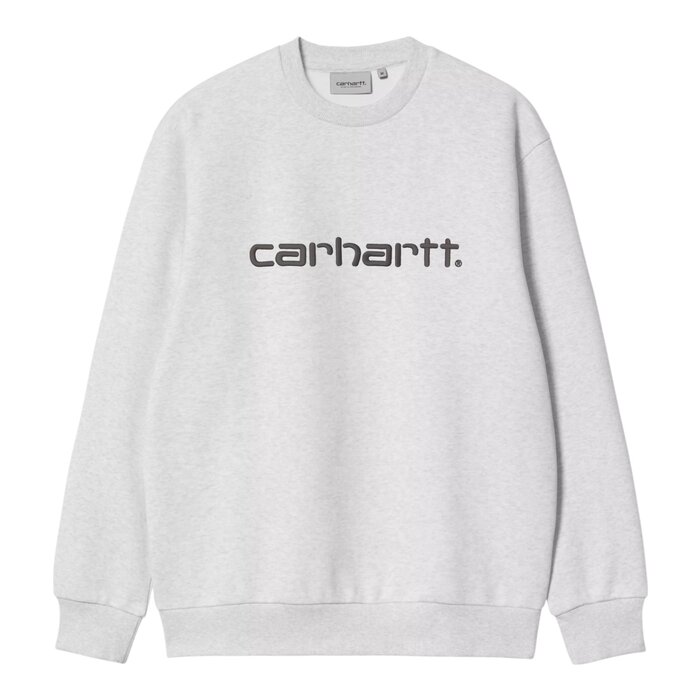 Carhartt WIP Carhartt Sweat - Ash Heather/Graphite