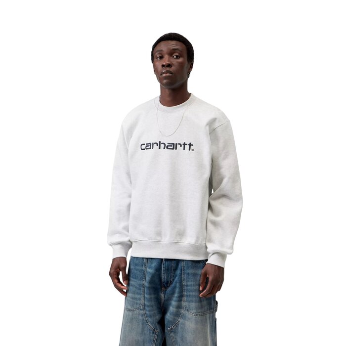 Carhartt WIP Carhartt Sweat - Ash Heather/Graphite