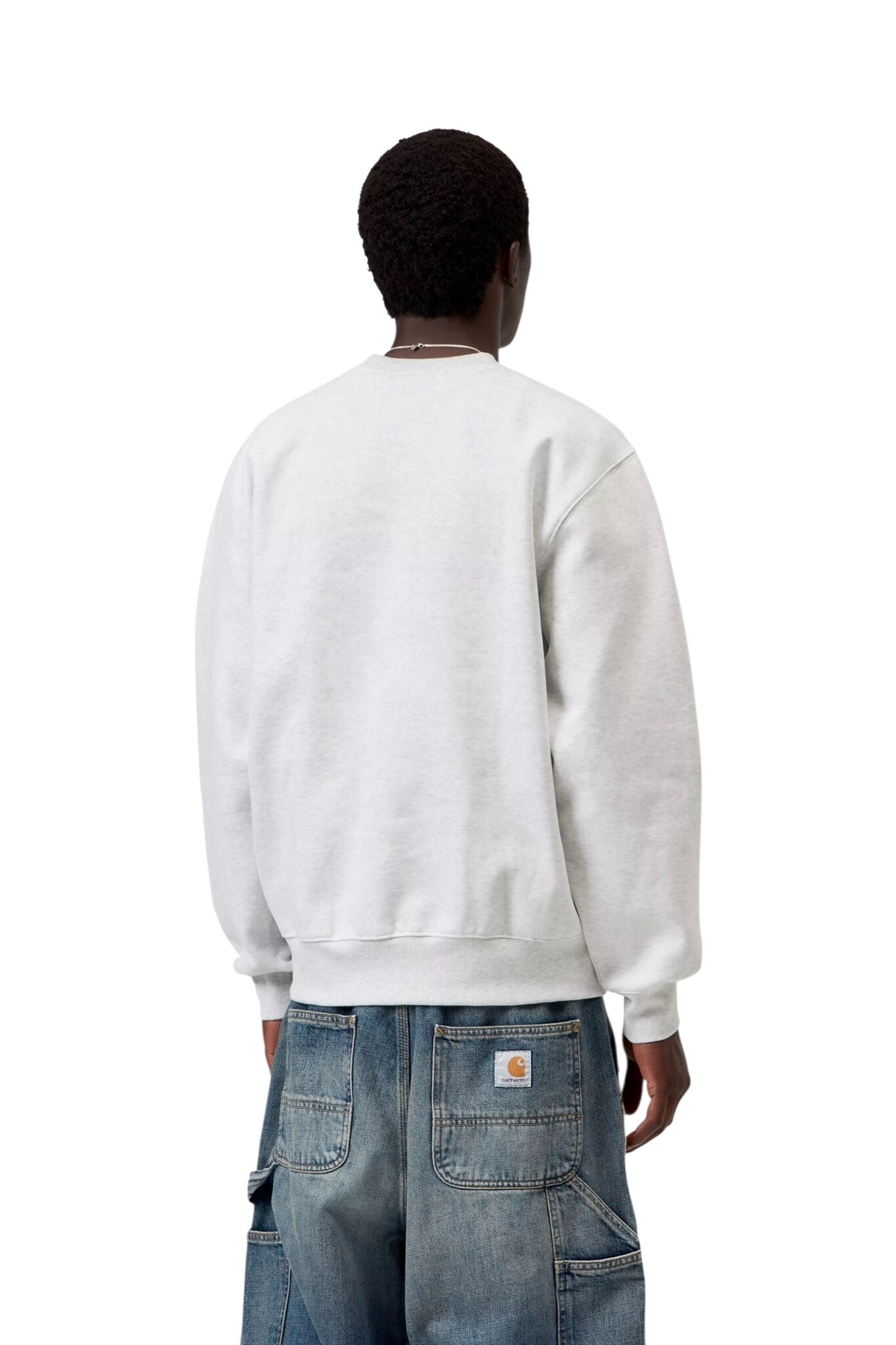 Carhartt WIP Carhartt Sweat - Ash Heather/Graphite