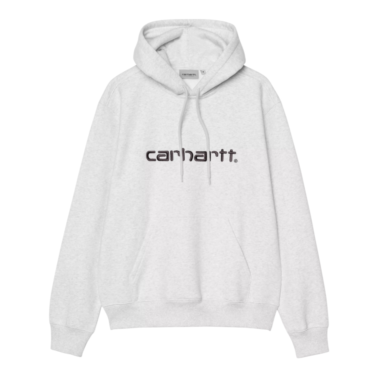 Carhartt WIP Hooded Carhartt Sweat - Ash Heather/Graphite