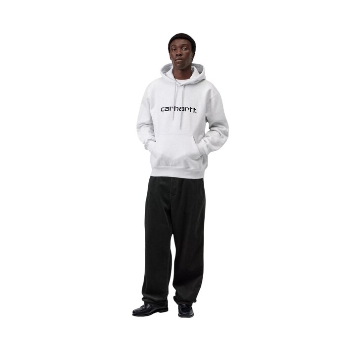 Carhartt WIP Hooded Carhartt Sweat - Ash Heather/Graphite