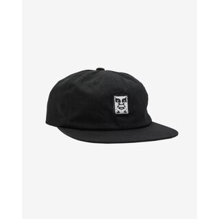 Obey Icon Patch Panel Strapback - Black