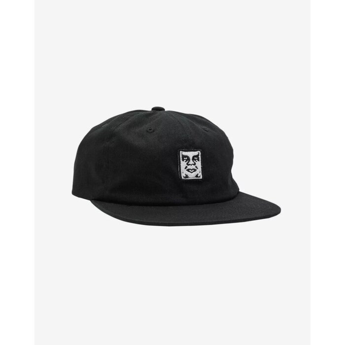 Obey Icon Patch Panel Strapback - Black