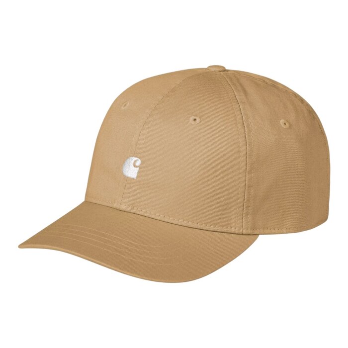 Carhartt WIP Madison Logo Cap - Wip Dusty H/White