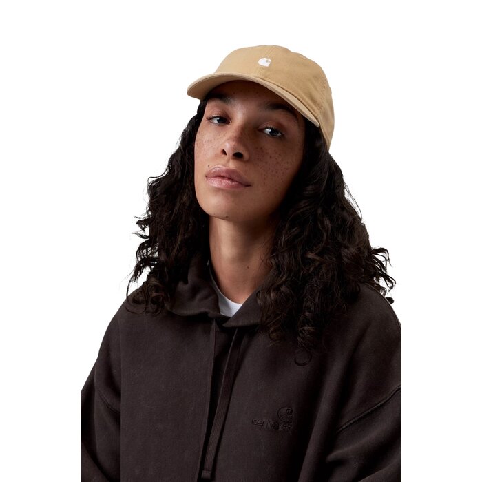 Carhartt WIP Madison Logo Cap - Wip Dusty H/White